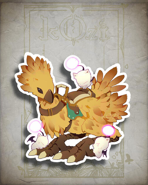 Chocobo & Moogles
