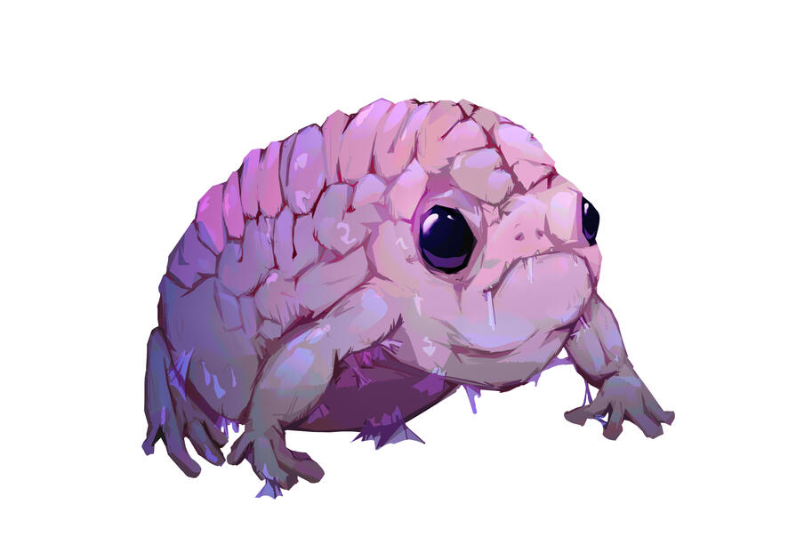 "BrainFrog" Creature Concept - Arcanium Core TTRPG