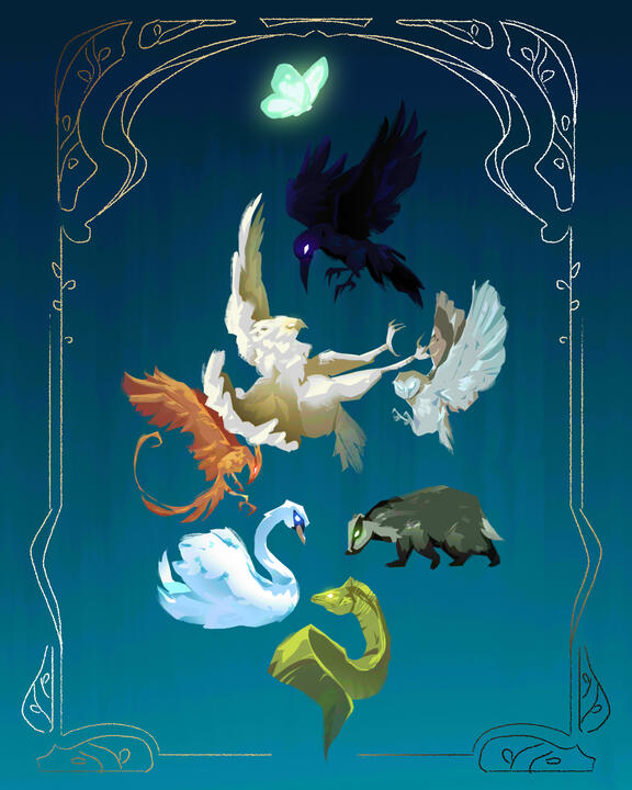 Chapter Illustration for an unpublished book
