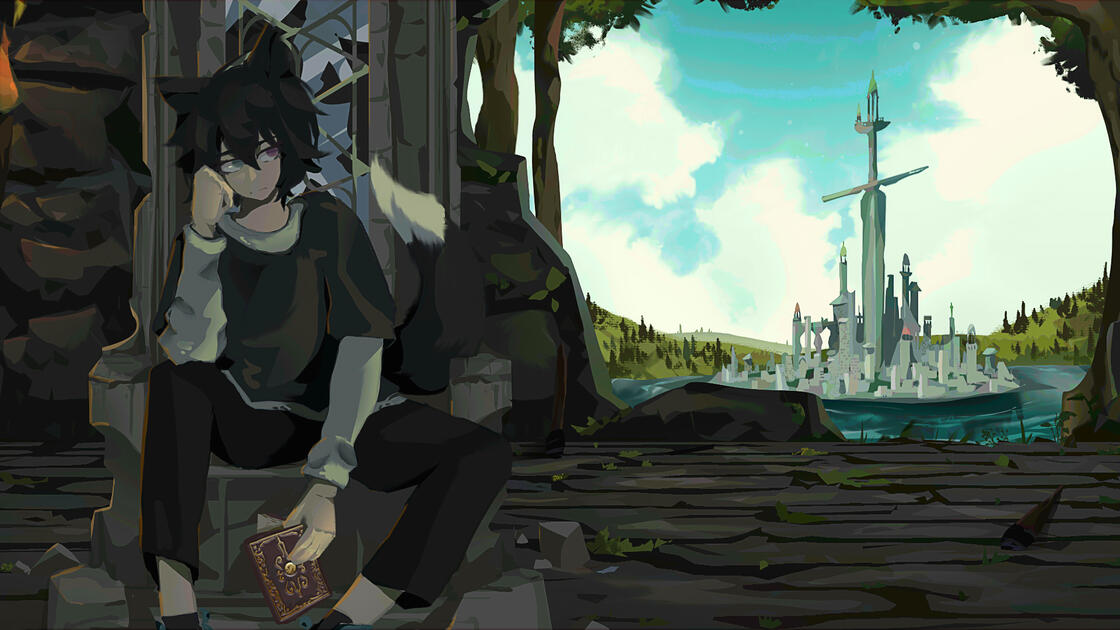 Mai Character Commission - Cloud Curse